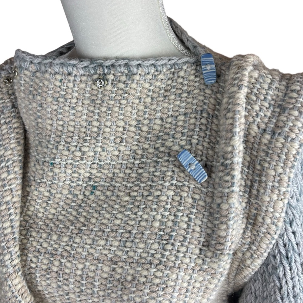 Handmade Artisan Cardigan Sweater - Picture 4 of 6
